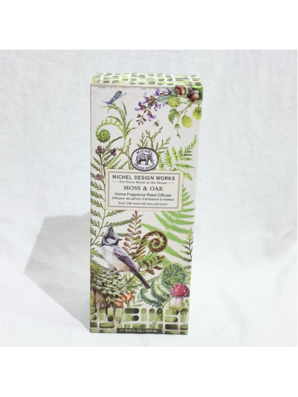 New Michel Design Works Lavender Rosemary Home Fragrance Reed Diffuser 3.4 oz